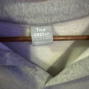 Cozy tna grey fleece